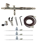 Paasche RG-4AS Raptor Airbrush Set With Heads (.2, .25, .38 & .66MM). Fixed Price $132.95.