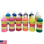 School Smart Washable Tempera Paints For And Arts Crafts Use, 16 Ounc. Fixed Price $49.01.
