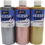 Sax 1440731 Versatemp Heavy-body Metallic Tempera Paint Pint Assorted. Fixed Price $39.74.