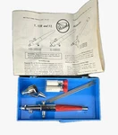 Vintage Paasche Double Action Siphon Feed Airbrush Kit W/ Case VLM-1.... Fixed Price $59.99.