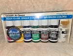 Nos Vintage Badger Air-opaque Primary Set 701 Factory Sealed 30TH Anniversary. Fixed Price $17.99.