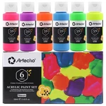 Artecho Paint Colors, 60 Ml / Oz 12 Fl (pack Of 1), NEON-6. Fixed Price $24.53.