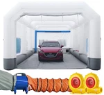 Gorillaspro Inflatable Paint Booth 30X16X11FT Air Draft Device & Exhaust Blowers. Fixed Price $1759.99.