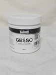 White Gesso Primer 16.9OZ - Acrylic & Oil Paint Surface Prep. Fixed Price $6.99.