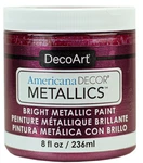Decoart Americana Decor Metallics Berry Paint 8OZ Acrylic ADMTL16. Fixed Price $16.95.