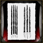Ripping Claws Airbrush Stencil Template Airsick. Fixed Price $14.99.
