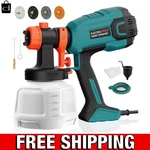Hychika Paint Sprayer, 700W Hvlp Electric 1200ML Tank 4 Nozzles. Fixed Price $90.55.
