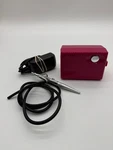 Pinkiou Portable Airbrush Makeup System Compact Compressor & Gun Set. Fixed Price $30.00.
