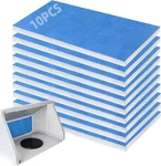 U0U 10 Pieces Paint Filters,portable Spray Filter, Booth.... Fixed Price $42.99.