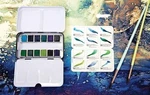 Prima Marketing 642143 Watercolor Confections Pans, Currents - 12 Per. Fixed Price $25.95.