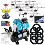 Master Studio Series S67 Airbrush Kit With Compressor TC-20T & Hose. Fixed Price $422.99.