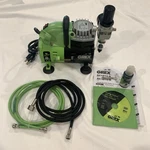 Grex AC1810-A 1/8 Hp Portable Airbrush Compressor With 2 Hoses. Fixed Price $110.00.