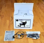 D500SR Paasche Compressor, Badger Air-brush, Hose W/ Instructions Never Used. Fixed Price $160.00.