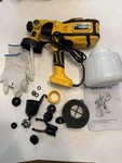 Cosyjazz 1200W Hvlp Paint Sprayer Gun 1400ML 5 Nozzles 3 Patterns. Fixed Price $39.99.
