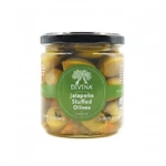 Divina Olives Stuffed With Jalapeno - 13.4 Oz Glass Jars, 6 Pack. Fixed Price $36.53.