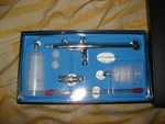Dual Action Nasedal Airbrush 0.2 0.5 Kit Spray Gun Compress Paint Art Set Read. Fixed Price $65.00.