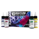 Paint High Flow Mixing Set 10 Colors Professional Golden Acrylics. Fixed Price $89.99.