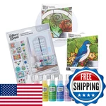 Gallery Glass PROMOGGSTR22 Stained Painting Starter Kit 10 Piece Set. Fixed Price $61.58.