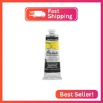 Grumbacher Pre-tested Oil Paint, 37ML/1.25 Ounce, Zinc Yellow Hue (P249G). Fixed Price $23.95.