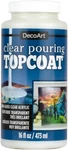 Decoart Clear Pouring TOPCOAT-16OZ DS134-65. Fixed Price $27.53.