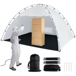 Portable Paint Booth Tent,siebwin 10(L)X10(W)X6.2(H)FT Spray Tents With.... Fixed Price $95.94.