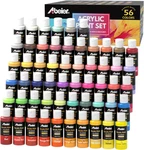 Abeier Acrylic Paint Set, 2 Fl Oz (pack Of 56),. Fixed Price $61.35.