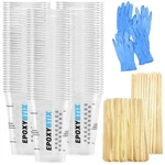 Pack Of 100 Disposable Measuring Cups For Mixing Epoxy Resin - Measurements.... Fixed Price $63.33.