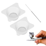 2PCS Airbrush Paint Filter Cup With Nozzle Cleaning Needle Solvent Resistant. Fixed Price $14.99.