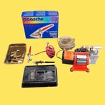 Paasche Airbrush Set Single Action VSR90#1 AF-492 Badger Compressor 80-1. Fixed Price $74.99.