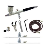 C-TG3AS-WB Paasche Talon White/black Cerakote Dbl Act Grav Feed Airbrush Set. Fixed Price $131.33.