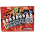 Jacquard Transparent Airbrush Exciter Pack .5OZ 9/PKG-. Fixed Price $19.88.