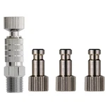 Hubest Airbrush Quick Disconnect Coupler Release Fitting Adapter With 4 Male.... Fixed Price $13.29.