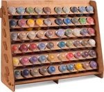 Rack Organizer With 60 Holes Suitable For Citadel Paints Wall-mounted Wo. Fixed Price $70.99.