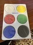 Jack Richeson Non-toxic Tempera Paint Block Set With Tray, Assorted Opaque Co.... Fixed Price $20.00.