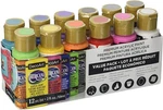 Decoart Americana Acrylic - 12 Ct Basic Assorted Paints Value Pack. Fixed Price $24.99.
