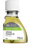 Winsor & Newton Refined Linseed Oil, 75ML (2.5OZ) Bottle. Fixed Price $10.95.