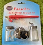 Paasche Ez Starter Air Brush Kit Single Action From Estate. Fixed Price $29.50.