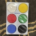 Jack Richeson Non-toxic Tempera Paint Block Set With Tray, Assorted Opaque Co.... Fixed Price $22.99.