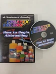 Createx Colors: How To Begin Airbrushing (dvd, 2005) With Mark "the Shark". Fixed Price $9.95.