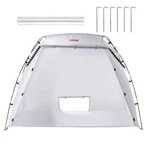 Portable Paint Booth, Larger Spray Tent With Built-in Floor & Mesh Screen,. Fixed Price $78.95.
