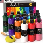 Nicpro Colors Large Acrylic Paint Set, 8.45 Fl Oz (pack Of 18),. Fixed Price $60.66.