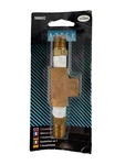 Testors Aztek 50682C Airbrush Brass T-connector Splitter New In Package. Fixed Price $18.00.