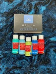 Canson 4X6 Watercolor Paper Pad- 14 Sheets + 5 Acrylic Paints- New. Fixed Price $8.00.