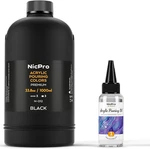 Jet Black Color Acrylic Paint, 33.8 Ounce Pre-mixed Pouring Supplies. Fixed Price $31.85.