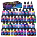 Artme 42 Color Airbrush Paint Set, Water-based Acrylic For Models, Plastic. Fixed Price $56.99.