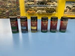 Valspar Model Paint House Of Kolor Kustom Lot 6 Bottles 1OZ. Fixed Price $45.00.
