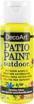 Decoart Patio Paint 2OZ-SUNSHINE Yellow. Fixed Price $8.02.