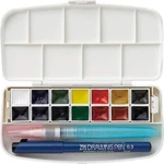 Kuretake Fiss Transparent Watercolor Set, 14 With Palette And Brush. Fixed Price $37.96.