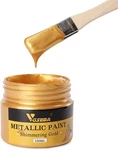Acrylic Paint Metallic Gold, Non Toxic, Fading, 100ML Leaf For Ar. Fixed Price $14.95.