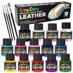 Acrylic Leather And Shoe Paint Kit, 13 Colors Set, Oz Bottles - Sneakers, Bags. Fixed Price $24.99.